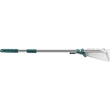 Velora 53744 Teleskopik Saplı Ayarlanabilir Çim Tırmığı