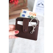 Norvi Leather Çıtçıtlı Fermuarlı Kartlık 1253