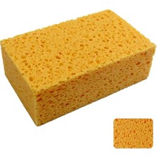 Velora Wonkey - Doğal Oto Yıkama Süngeri, Delikli Araba Temizleme Süngeri, Araç Köpüklemek Için Sünger, Temizlik Süngeri - 18X12X6 cm (1 Adet)