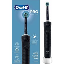 2 Adet Oral-B Vitality Pro Clean Black Şarjlı Diş Fırçası