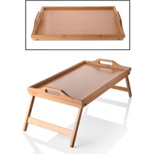 Balsa Bls 50X30 Ayaklı Bambu Tepsı