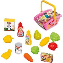 3 Adet Market Sepeti Küçük Barbie