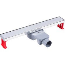 Villoren Gala Seramikli Paslanmaz 304 40 Cm-50 Cm-60 Cm-80 cm Duş Kanalı