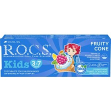 R.O.C.S. 4 Adet Rocs Kids 4-7 Yaş Meyve Külahı Diş Macunu 35 ml
