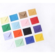 Minik Zarf, 7x9 cm 25 Adet (Kırmızı)