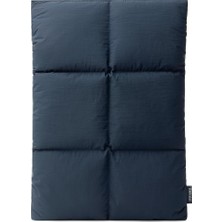Kabarık Dizüstü Bilgisayar Kılıfı 13 Inç 14 Inç, Kapitone Puffer Taşıma Çantası, MacBook Air M2 M1 ile Uyumlu Yastık Kılıfı, MacBook Pro 13 Inç 14 Inç, Koyu Mavi