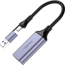 1080P 60Hz HDMI Video Capture Card USB 3.0 ve Type-C Görüntü Yakalama Kartı