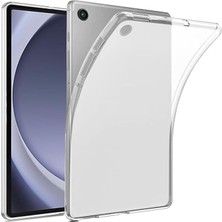 Galaxy Tab A9 Şeffaf Kılıf Silikon Tablet Kılıfı Ultra Ince Buzlu Şeffaf Kılıf (Tab A9)