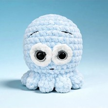 4 Adet The Gurumi Ahtapot Örgü Öğrenme Kiti