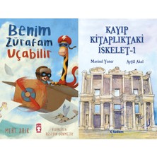 Timaş Çocuk Benim Zürafam Uçabilir (Mert Arık) ve Kayıp Kitaplıktaki Iskelet 1