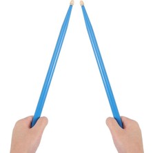 Baget Mavi - Davul - Bateri Bageti Drumsticks 5A Pürüzsüz Yüzey