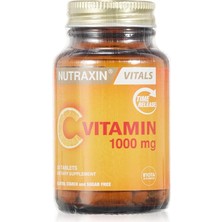 Vitals Vitamin C 1000 Mcg 30 Tablet Takviye Edici Gıda