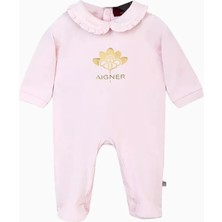 Aigner Premium Pamuklu Yenidoğan Bebek Tulum