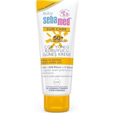 Baby Spf 50+ Uva - Uvb Filtresi ve E Vitamini Etkili Çok Yönlü Koruyucu Çocuk Güneş Kremi 75 ml