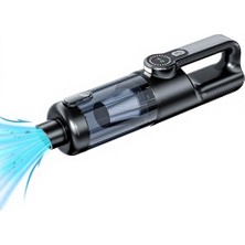 Velora Promosyonca Kablosuz El Süpürgesi, 20000 Pa Güçlü Emişli, 6000 Mah Şarjlı, Fırçasız Motor, Type-C, Çok Fonksiyonlu Araç Süpürgesi, 8 Başlıklı, Premium Kalite