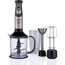 4 Adet Arnica Diva Trend GH21593 Rose 1200 W Blender Seti