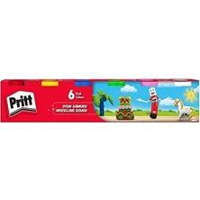 4 Adet Pritt Oyun Hamuru 6 Renk x 100 gr