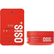 Velora Osis+ Mess Up Mat Şekillendirici Macun 100ML + Flexwax Ultra Güçlü Doku Veren Krem Wax 85ML, Pktmumsmfugdvkw