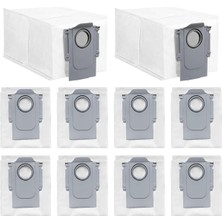 Velora Qrevo S/qrevo Maxv/qrevo Pro/qrevo C/qrevo L/qrevo S/qrevo Curv/qrevo Master/qrevo Maxv/qrevo Plus/qrevo Slim Roborock ile Uyumlu Toz Çöp Torbası Yedek Parça Aksesuarı Seti-10 Adet