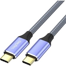 USB 3.1 Type-C Pd 100W 5A 10GBPS 4K 60Hz Destekli Kablo 1 Metre