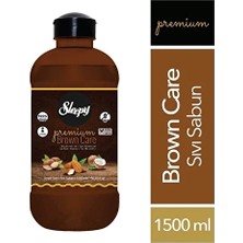 4 Adet Sleepy Sıvı Sabun Premium Kahverengi 1500 ml