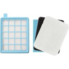 Velora Popüler Hepa Filtre Seti Philips Fc 9323/07 Powerpro Compact ile Uyumlu
