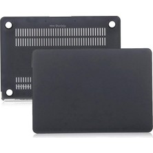 Macbook Pro Kılıf 15INÇ Mat (Eski Hdmı'lı MODEL:A1398 2012-2015) ile Uyumlu Siyah
