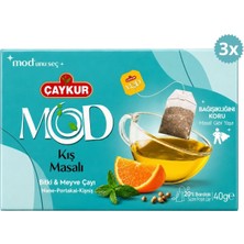Çaykur Kış Masalı Süzen Poşet Çay 40 G x 3 Adet