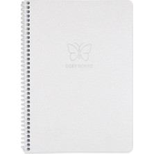 Keskin Color 4 Adet Keskin A4 80 Yaprak Spiralli Glitter Defter