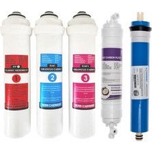 39 Ihlas Cebılon Unıque Su Arıtma Cihazı Uyumlu Tam Set (5 Filtre) (Vontron Membranlı)