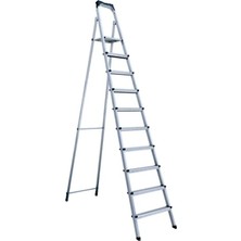 Sözbir Merdiven Sözbir 9+1 Basamaklı Katlanır Profil Merdiven 20X40 Çok Amaçlı/Pratik/Kolay