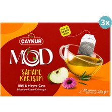 Çaykur Şahane Karışım Süzen Poşet Çay 40 G x 3 Adet