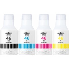 Oldem Plus Canon Maxıfy Gı-46/ GX6140 4 Renk 1 Set