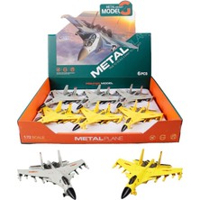 Aslanoğlu Store JA3116 - Çekbırak Metal Saş Uçak 6 - 1 Adet