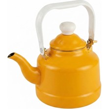 Pazard Nostaljik Emaye Tek Çaydanlık - Kamp Demlik - 2,5 Lt