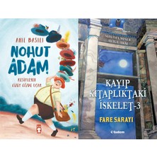 Timaş Çocuk Nohut Adam (Anıl Basılı) ve Kayıp Kitaplıktaki Iskelet 3 Fare Sarayı