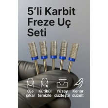 Rulia Professional Rulıa 5-In-1 Karbit Freze Ucu 5li Ekonomik Set
