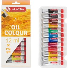 Talens Art Creation Oil Colour Set 12x12ml Yağlı Boya Seti / 9020