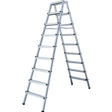 Sözbir 9+9 BASAMAKLI ÇİFT ÇIKIŞLI PROFİL MERDİVEN 20X40 ÇOK AMAÇLI/PRATİK/KOLAY