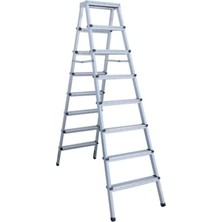 Sözbir 8+8 BASAMAKLI ÇİFT ÇIKIŞLI PROFİL MERDİVEN 20X40 ÇOK AMAÇLI/PRATİK/KOLAY