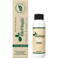 Biomagic Organik Içerikli Amonyaksız Saç Boyası 60 Ml. + Oksidan 90 Ml.