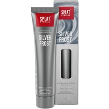 Splat Special Silver Frost Aktif Gümüş Beyazlatıcı Jel Florürsüz Diş Macunu 75 ml