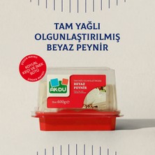 Akdu Peynir Tam Yağlı, Beyaz Peynir 600 gr - Koyun Sütü Ağırlıklı, Olgunlaştırılmış, Şirden Mayalı