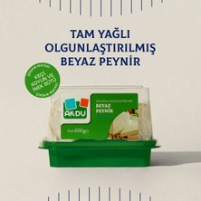 Akdu Peynir Tam Yağlı Beyaz Peynir 600 gr - Keçi Sütü Ağırlıklı, Olgunlaştırılmış, Şirden Mayalı
