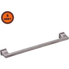 Eym 5 Adet Doğanlar Techno 224 mm Mobilya Kulp Antik Gümüş