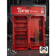 Gfb Xpro 40 Parçalı Darbeli Tornavida Uç Seti 8105