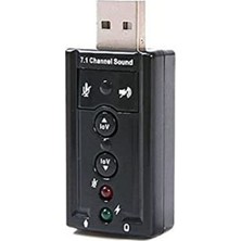 Velora Hytech HY-U717 USB 2.0 Ses Kartı 7.1 Ch