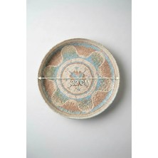 Toledo Çukur Tabağı 22CM Dijital Celest Rinart