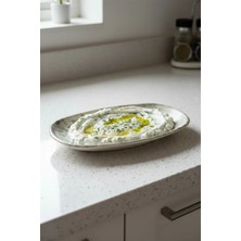 Valencia Oval Kayık Tabak 19CM Dijital Fade Rinart