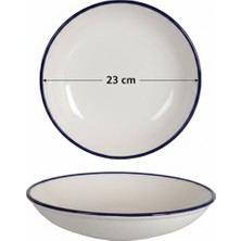 Venue Çukur Tabak 23CM Rim Lacivert Rinart